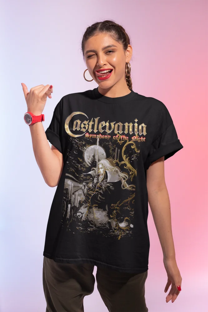 Unisex Castlevania Soft Tee - Anime Shirt