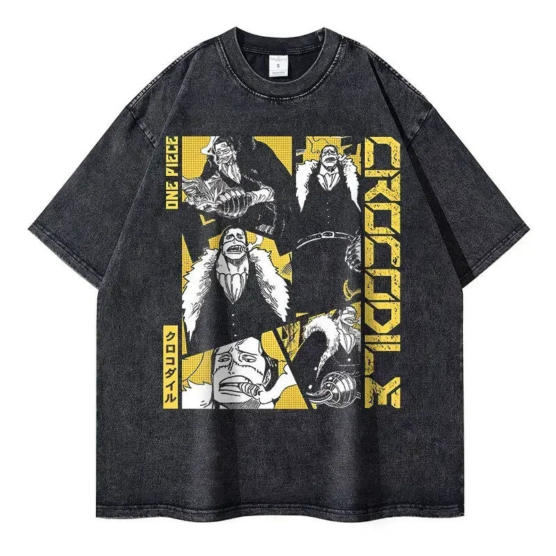 Vintage Roronoa Zoro T-Shirt - 100% Cotton Anime Tee