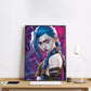 Anime Arcane Season 2 Jinx Graffiti HD Wall Art Poster