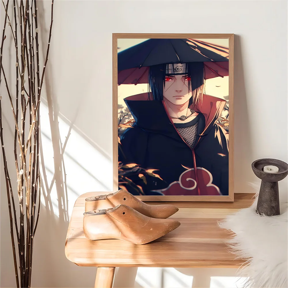 Naruto Uchiha Itachi Self-Adhesive Art Poster