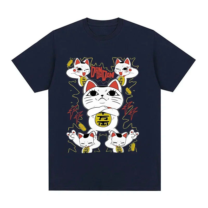 Manga Dandadan Okarun High Quality Cotton T-Shirt for Men