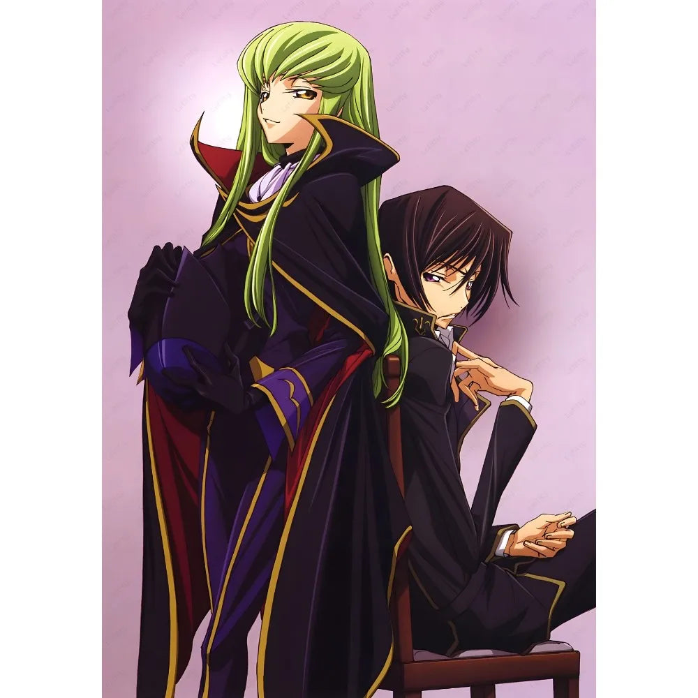 Code G-Geass Z-Zero Anime Waterproof Poster