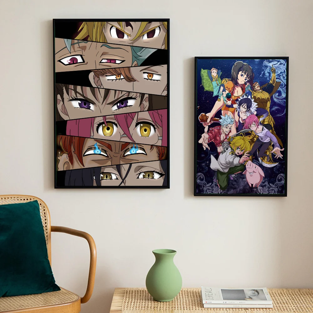 The Seven Deadly Sins Anime Poster - Waterproof Wall Decor