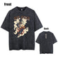 Harajuku Demon Slayer Vintage Oversized Graphic T-Shirt