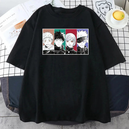 Summer Men's Jujutsu Kaisen Graphic T-Shirt