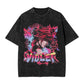 Harajuku Style Caitlyn Arcane Printed T-Shirt