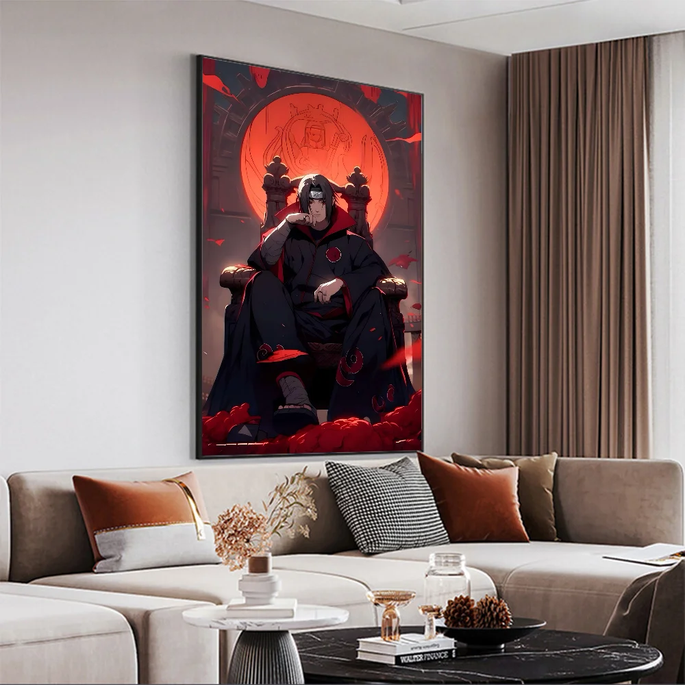 Naruto Uchiha Itachi Self-Adhesive Art Poster