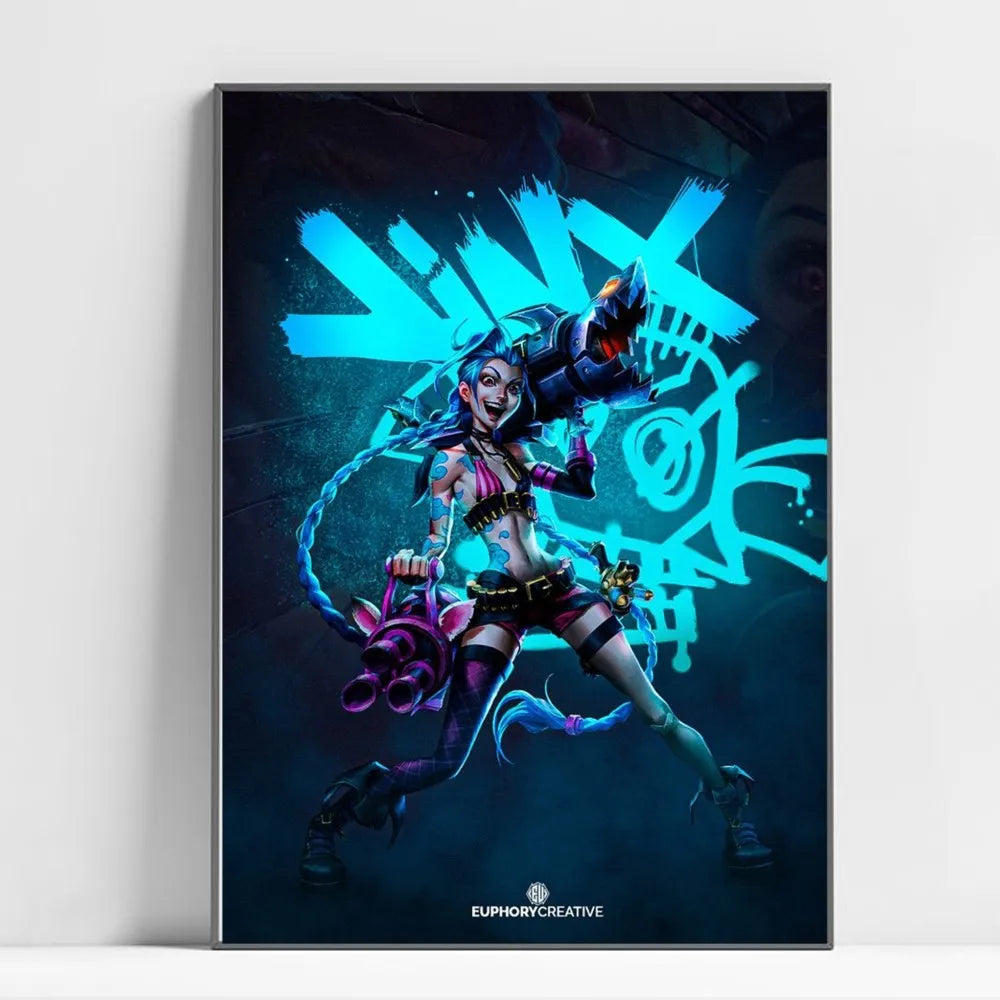 Arcane Jinx Waterproof Sticky Wall Art Poster