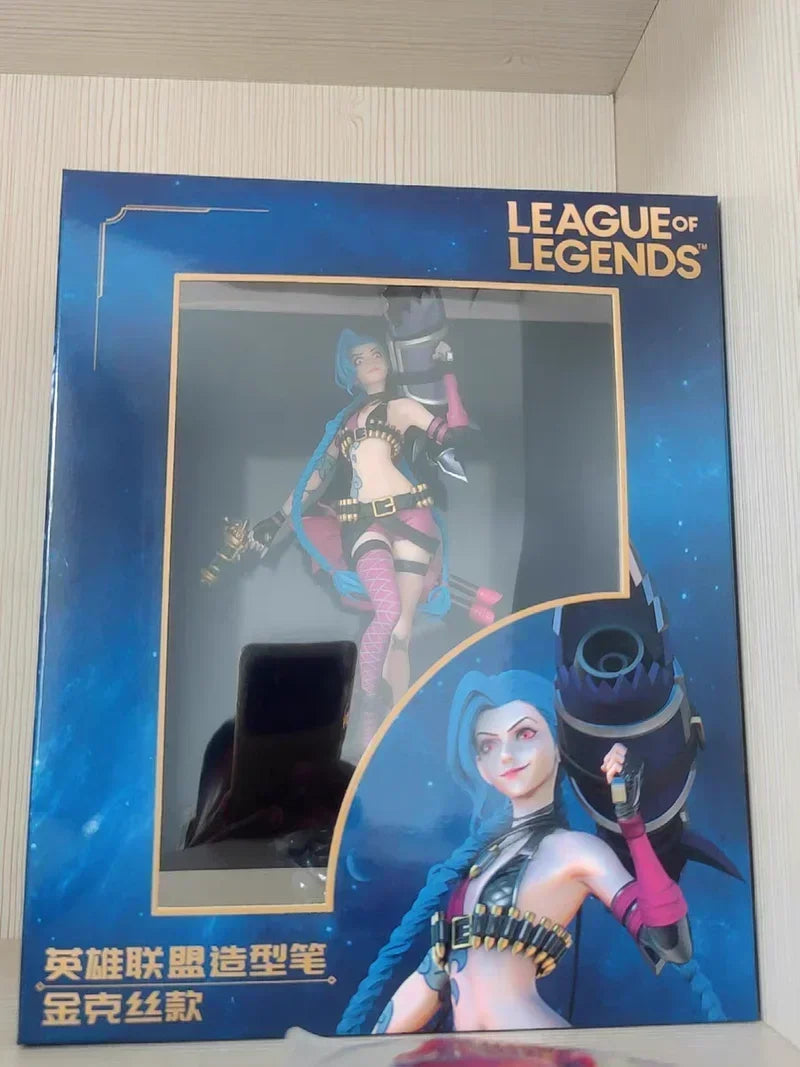 League of Legends Jinx 3D Figure Model - Anime Desk Ornament