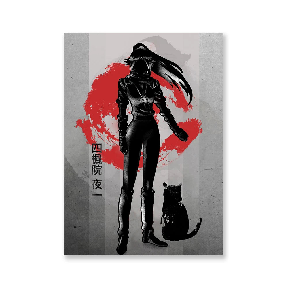 Ichigo Kurosaki Bleach Canvas Wall Art Poster