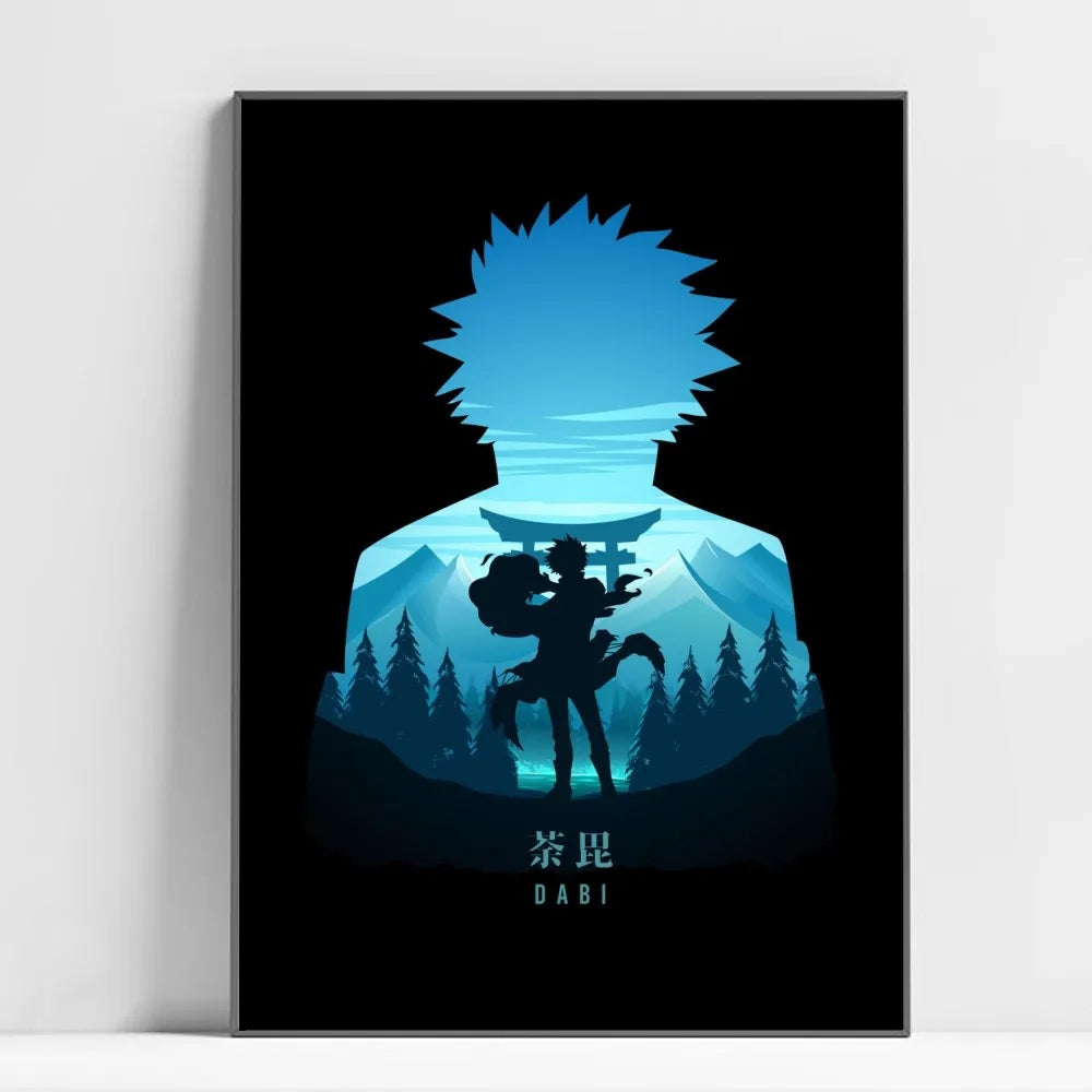 My Hero Academia Kaminari Denki Poster - Waterproof Wall Art