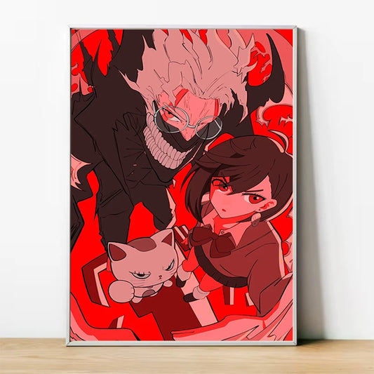 Anime Dandadan Ken Takakura Canvas Poster