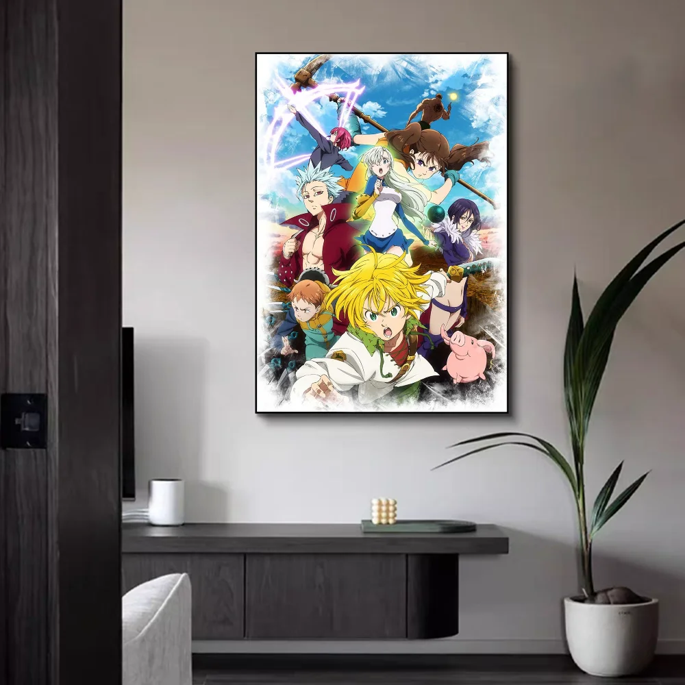 The Seven Deadly Sins Anime Poster - Waterproof Wall Decor