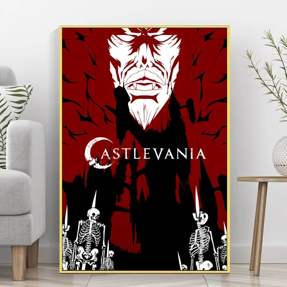 Castlevania Anime DIY Waterproof Poster Sticker