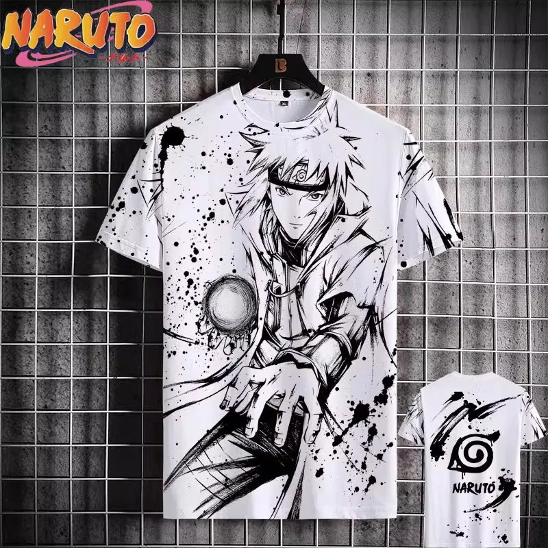 Naruto Men's 3D Print Casual T-Shirt