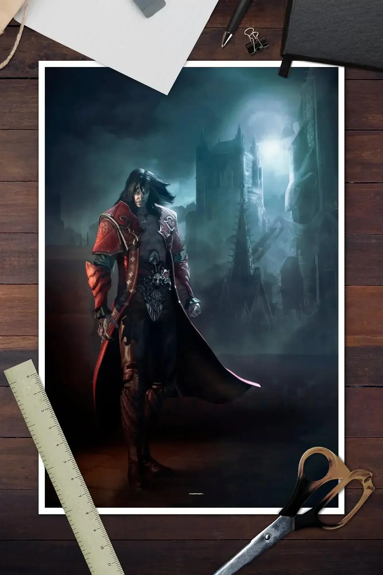 Castlevania Symphony of the Night Canvas Art Poster