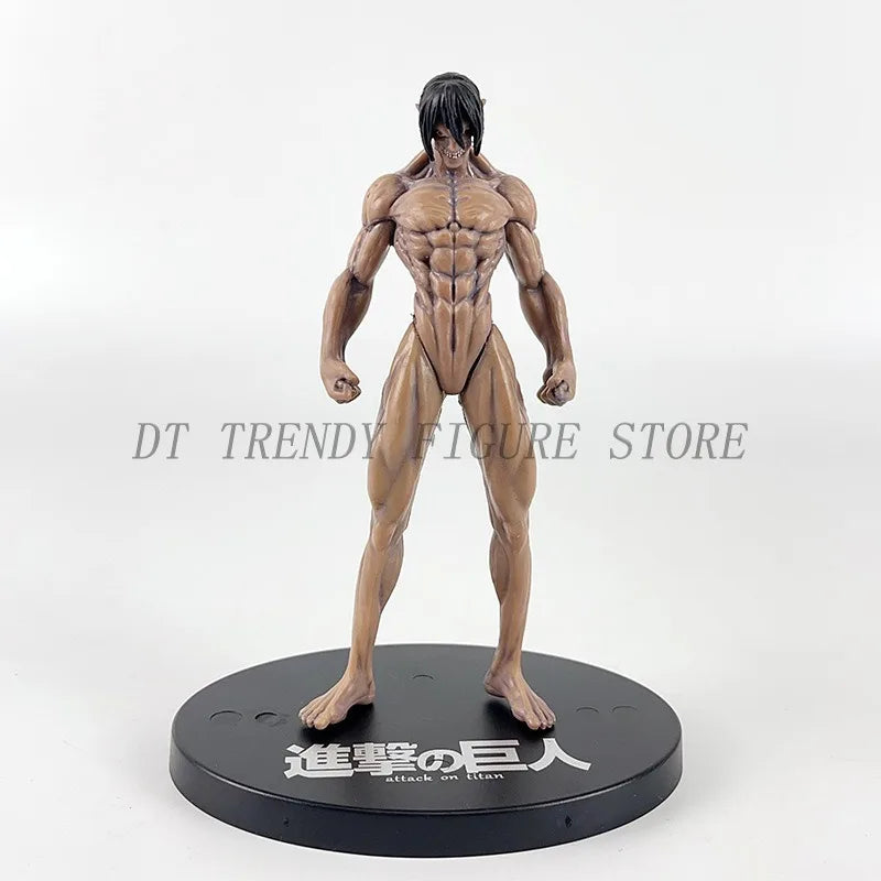 16cm Attack on Titan PVC Action Figures - Colossal & Armored Titans