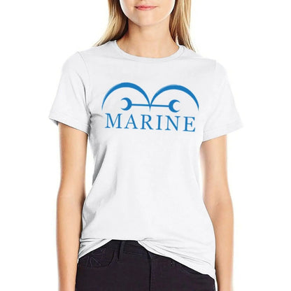 Vintage Marine Sakazuki Cap T-Shirt for Women