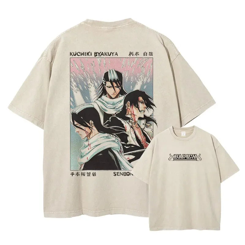 Grimmjow Aizen Ichigo Vintage Anime T-Shirt